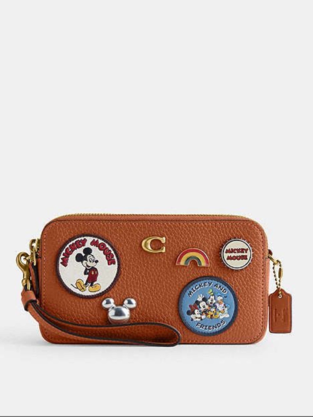 Sold out! Disney X Coach Kira Crossbody Bag tan